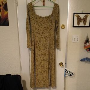 Sugarfox | Chic Long Sleeve Leopard Print Dress